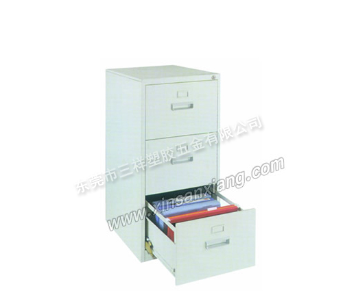 三抽文件柜<br> 型號：TG-038 <br>外柜：W460×D600×H1000 單位：(mm)